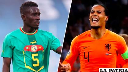 Senegal sin Mané mientras que Holanda contará con Virgil van Dijk /infobae.com