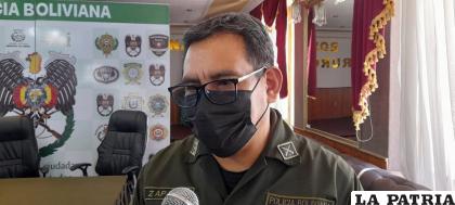 El coronel Zapata anunció que buscan al conductor implicado /LA PATRIA
