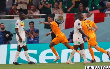 Cody Gakpo abrió la cuenta para Países Bajos /perspectivas.mx
