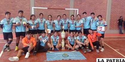Cochabamba se quedó con el título en la rama femenina /LA PATRIA
