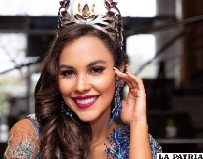 Miss Bolivia Universo Fernanda Pavisic /ERBOL