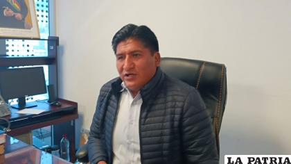 El jefe nacional de la bancada del MAS, Andrés Flores /LA PATRIA