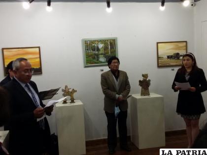 Momento de la inauguración /LA PATRIA