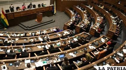 Cámara de diputados /Erbol