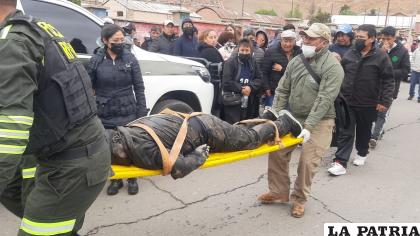 La autopsia reveló como causa de muerte asfixia por sumersión 
/LA PATRIA