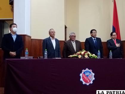 Momento de la inauguración  /LA PATRIA