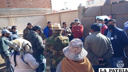 Autoridades inspeccionan el cárcamo de bombeo /GAMO