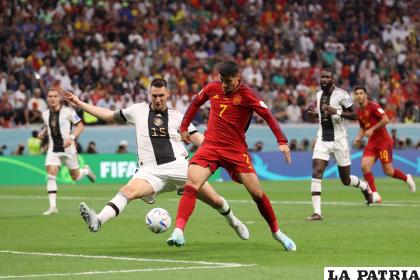 Alemania luchó hasta el final para lograr el empate que lo mantiene con vida /as.com