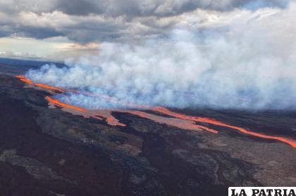 El volcán Mauna Loa de Hawai /Servicio Geológico de Estados Unidos vía AP