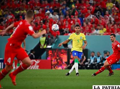 Casemiro le dio el triunfo a la selección brasileña /elpais.com