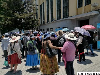 De no aprobarse proyecto, vecinos iniciaran una huelga de hambre /LA PATRIA