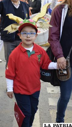 Desde los más pequeños participaron en la caravana 