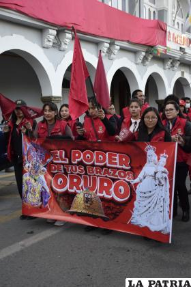â€œEl poder de tus brazos Oruroâ€