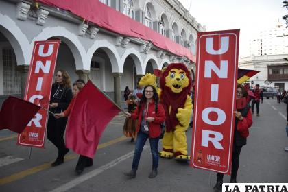 La Unior participó del evento   
