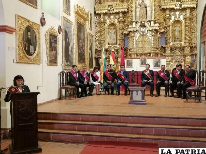 Autoridades llaman a la unidad de los orureños 
/LA PATRIA