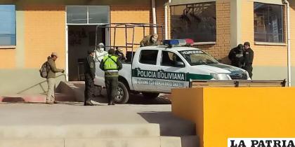 La Felcc durante la investigación del caso /Unitel