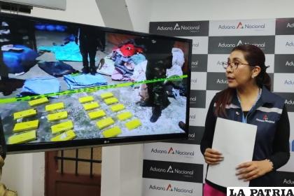 La gerente de la Aduana brindó la información /Aduana
