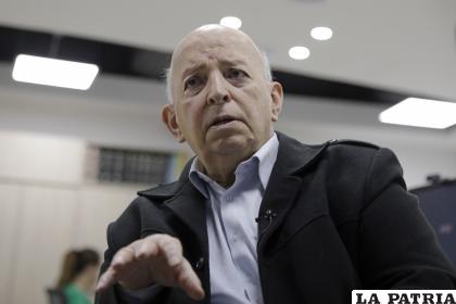 El jefe negociador del Gobierno de Colombia en el proceso de paz con el ELN, Otty Patiño /EFE/ Carlos Ortega