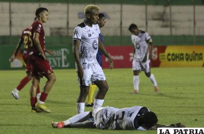 Vaca Diez y Guabirá empataron 2-2 en la ida en Montero el 05/05/2023 /APG
