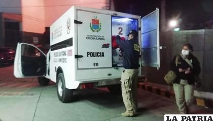 Los cuerpos fueron llevados a la morgue judicial de Cochabamba /FELCC