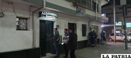 La Policía orureña se moviliza para dar con el paradero del sujeto / Cortesía