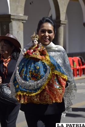 Virgen del Socavón, la total protagonista del día 