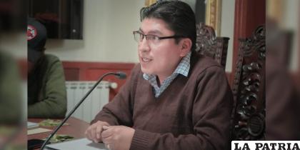 Gobernador de Potosí, Marco Antonio Copa 
/El Pueblo