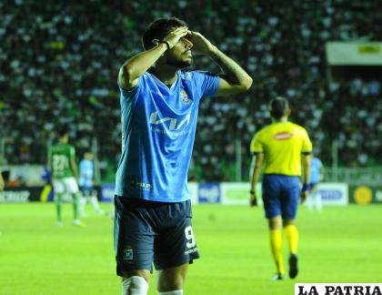 Gastón Rodríguez de penal le dio el triunfo a Blooming /APG