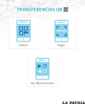 La transferencia se realizó vía código QR /Referencial