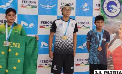Leandro Martínez (derecha) fue uno de los destacados entre los orureños /LA PATRIA
