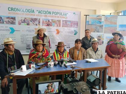 Los datos fueron difundidos en una conferencia de prensa en La Paz /LA PATRIA
