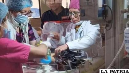 El brutal ataque de su propia madre dejó a la bebé con fracturas en el cráneo internada en Terapia Intensiva /25 horas