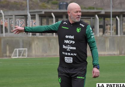 Antonio Carlos Zago comenzó a dirigir al seleccionado boliviano /APG