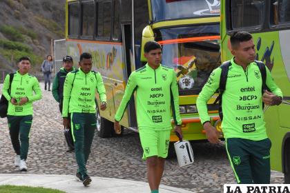 Los convocados comenzaron a entrenas desde el domingo en La Paz /APG