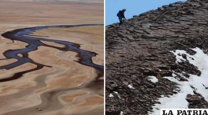 El cambio climático determinó que desaparezca el lago Poopó, Oruro, y el derretimiento del Chacaltaya, La Paz /EFE