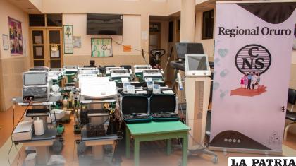 Equipamiento mejorará la rehabilitación de los pacientes /CNS