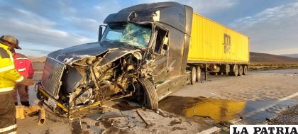 Uno de los motorizados evidenció daños materiales en su estructura /Cortesía