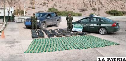 Comisaron más de 300 kilos de hoja de coca en Argentina /La Quiaca Noticias