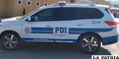 El vehículo del PDI atropelló a la joven de 18 años 
/Cortesía
