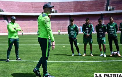Zago debutará como seleccionador de La Verde y espera hacerlo con un triunfo /FBF