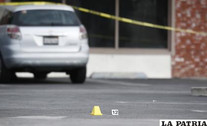 Fotografía de la escena de un tiroteo en Estados Unidos /EFE