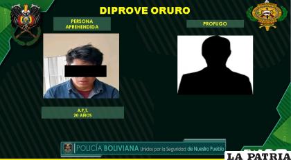 Atraparon en flagrancia al implicado de 20 años, pero su compañero se dio a la fuga /Captura