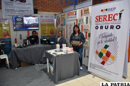 El stand del Serecí espera la visita de la población /LA PATRIA