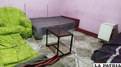 Esta es una de las habitaciones que se usaba para la actividad sexual /DIO