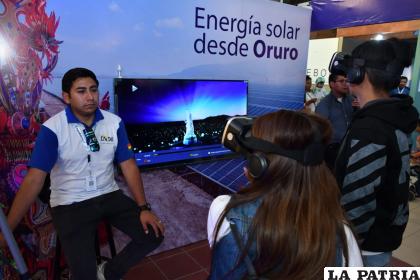 Se destacó la energía solar que genera ENDE /LA PATRIA