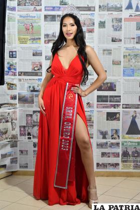 Yamara Maya Colque Ochoa, Señorita Oruro 2023 - Pad-Gal s
