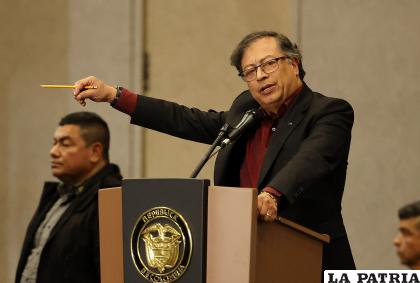 El presidente de Colombia, Gustavo Petro /EFE