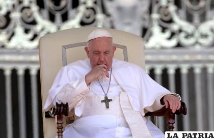 Imagen de archivo del papa Francisco /EFE/ETTORE FERRARI