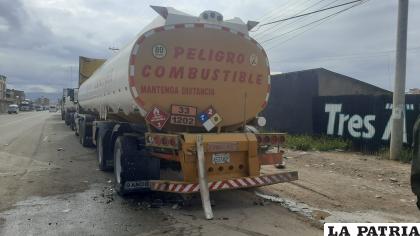 El vehículo pesado estaba estacionado /LA PATRIA