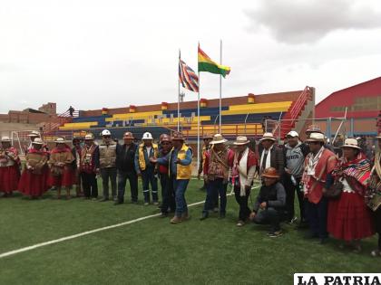 Importante equipamiento de infraestructura en favor de la localidad de La Joya /cortesia